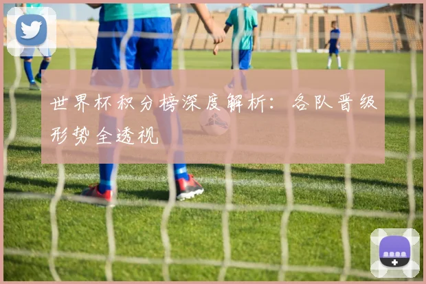 世界杯积分榜深度解析：各队晋级形势全透视