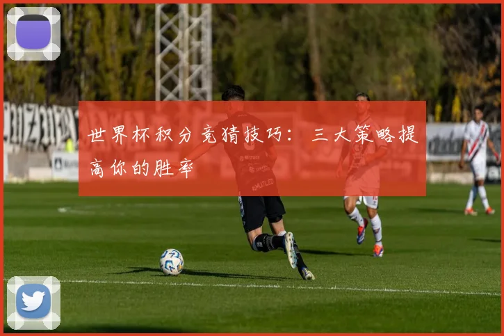 世界杯积分竞猜技巧：三大策略提高你的胜率